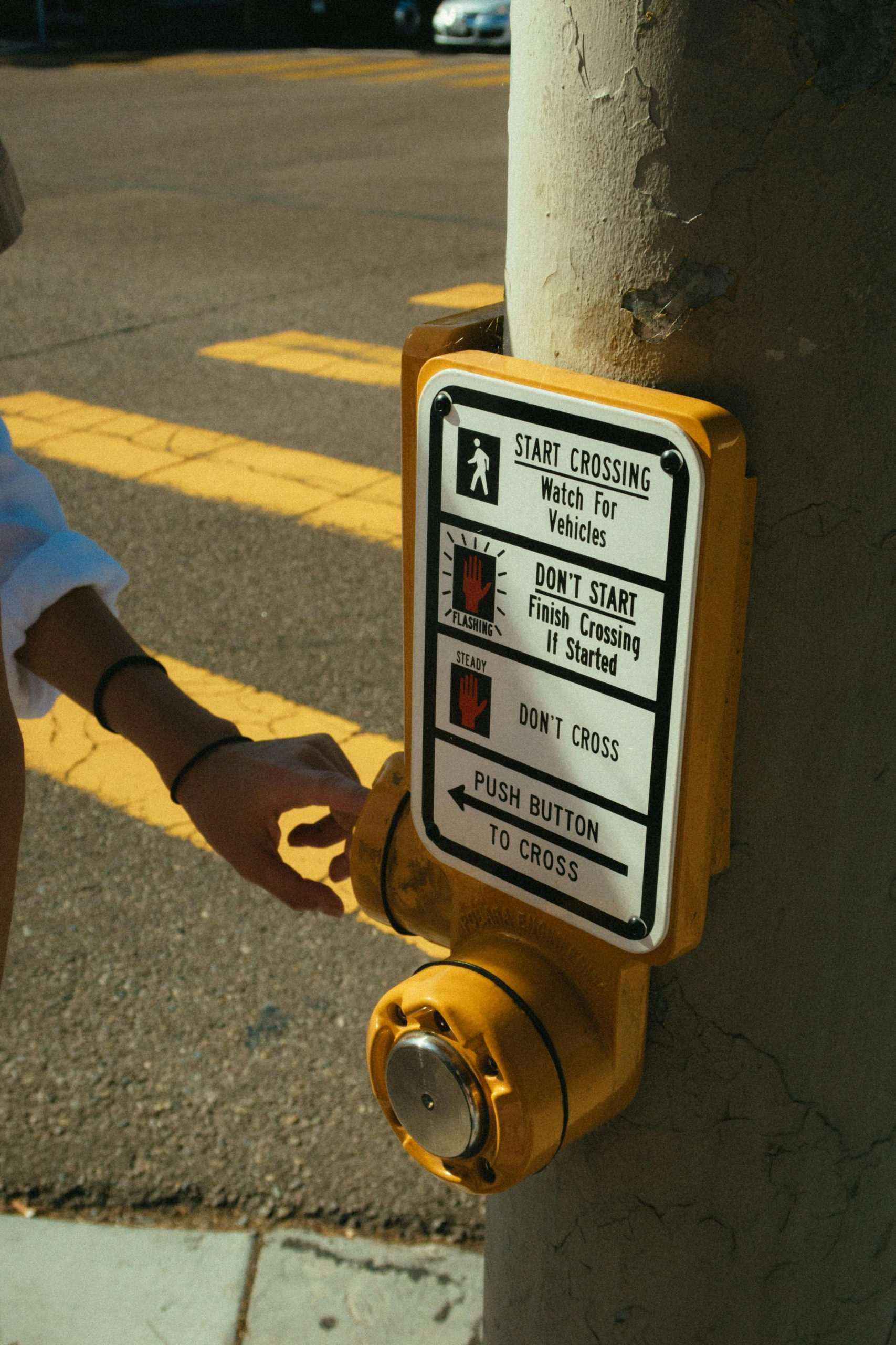 Why does no one push the buttons at pedestrian crossings any more?
