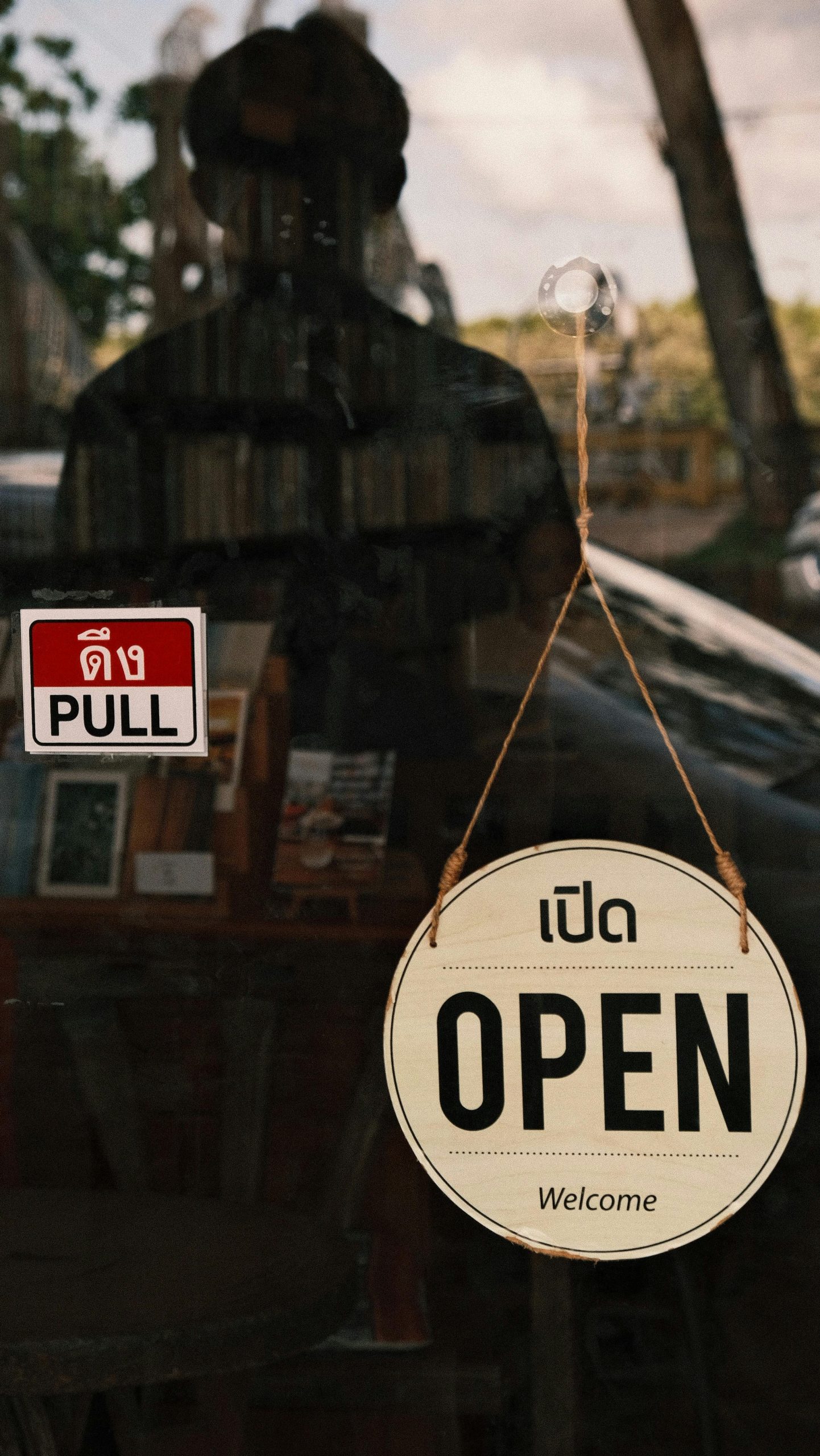Why are shop blind companies so insistent that their stickers are the best way to advertise their business?