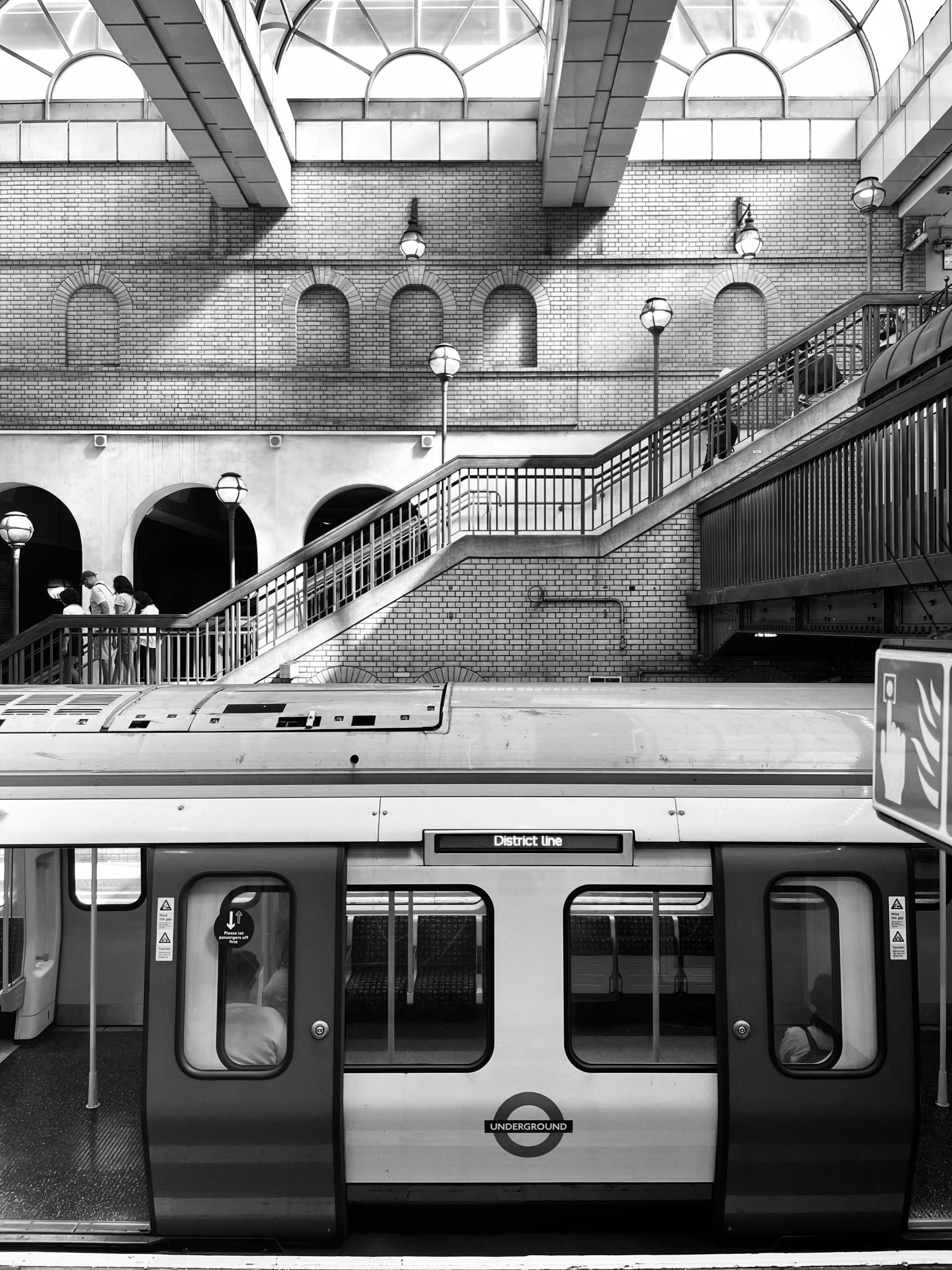 I finally spotted one of London Underground’s rarest finds – a refurbished train on the Central Line