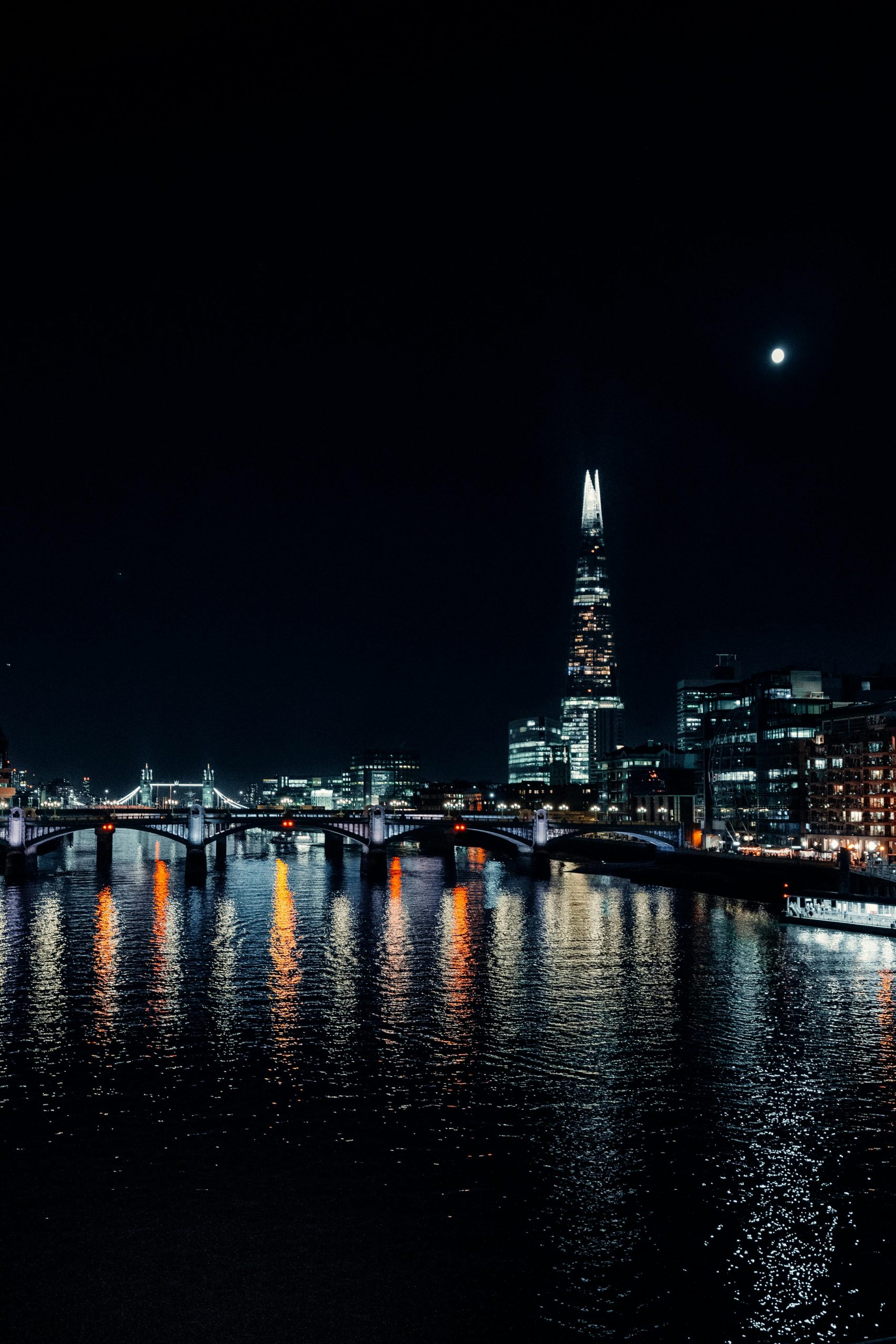 Super moon over London