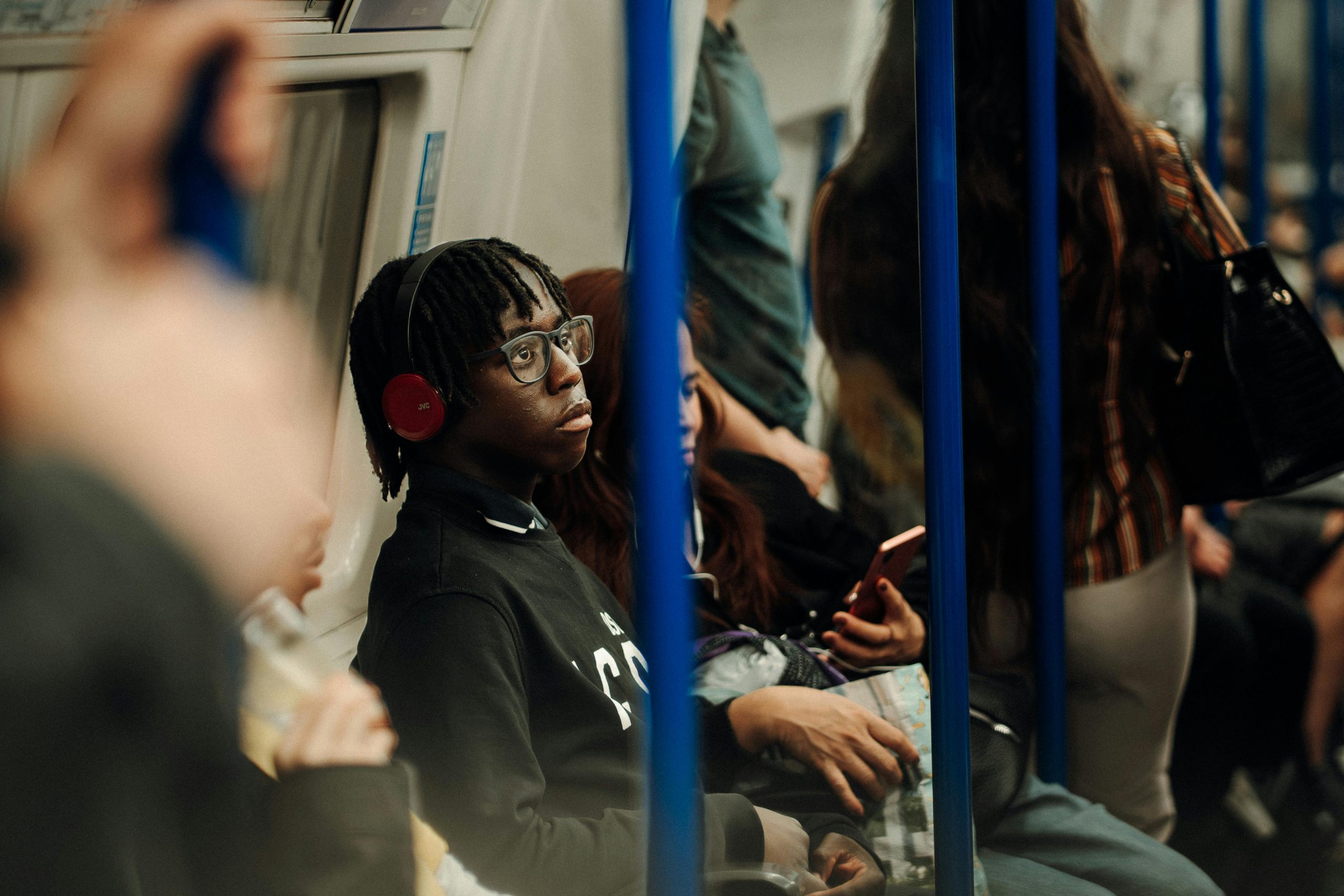Misophonia friendly headphones for tube in London
