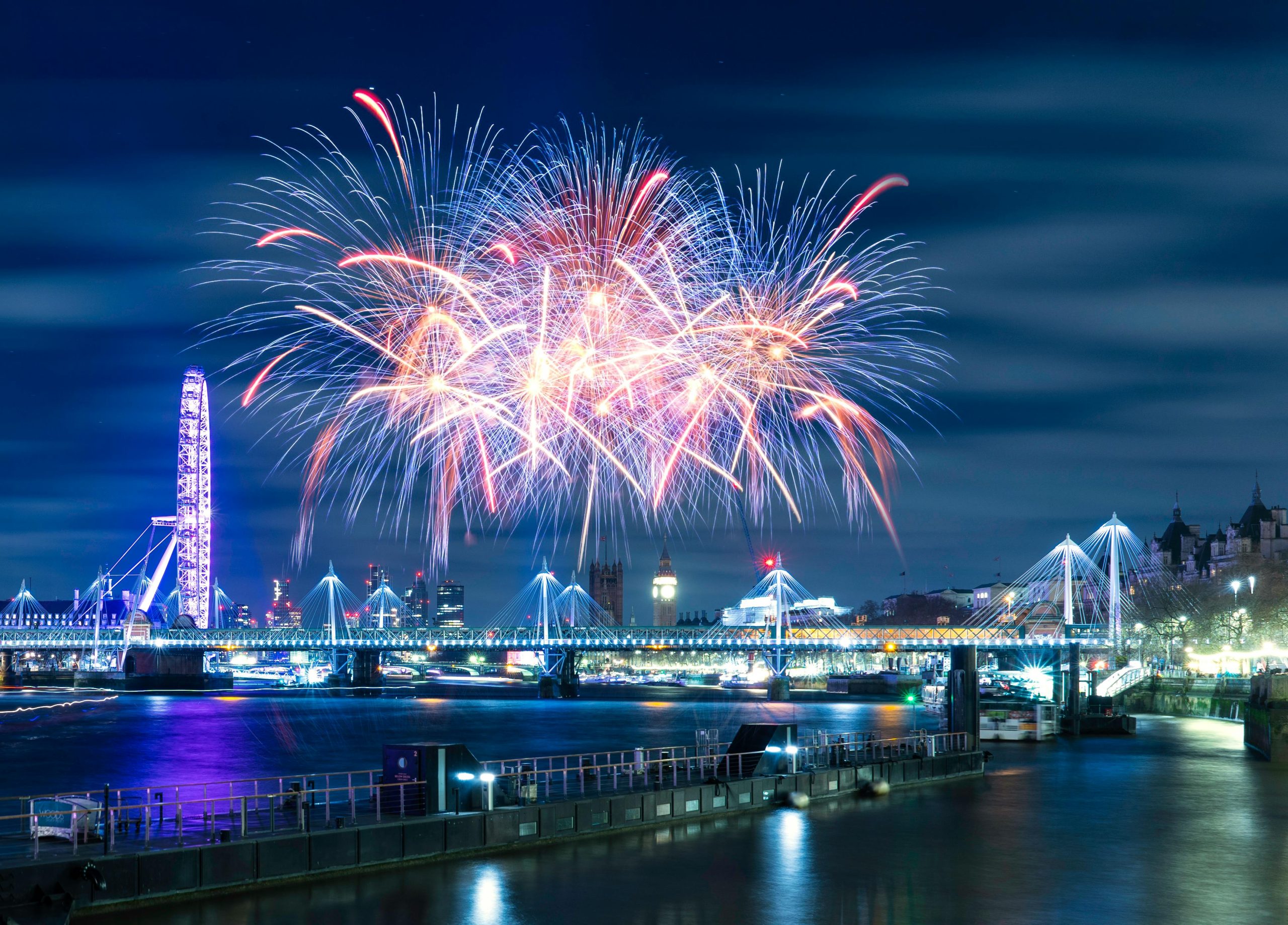 The London fireworks were excellent this year 🤩