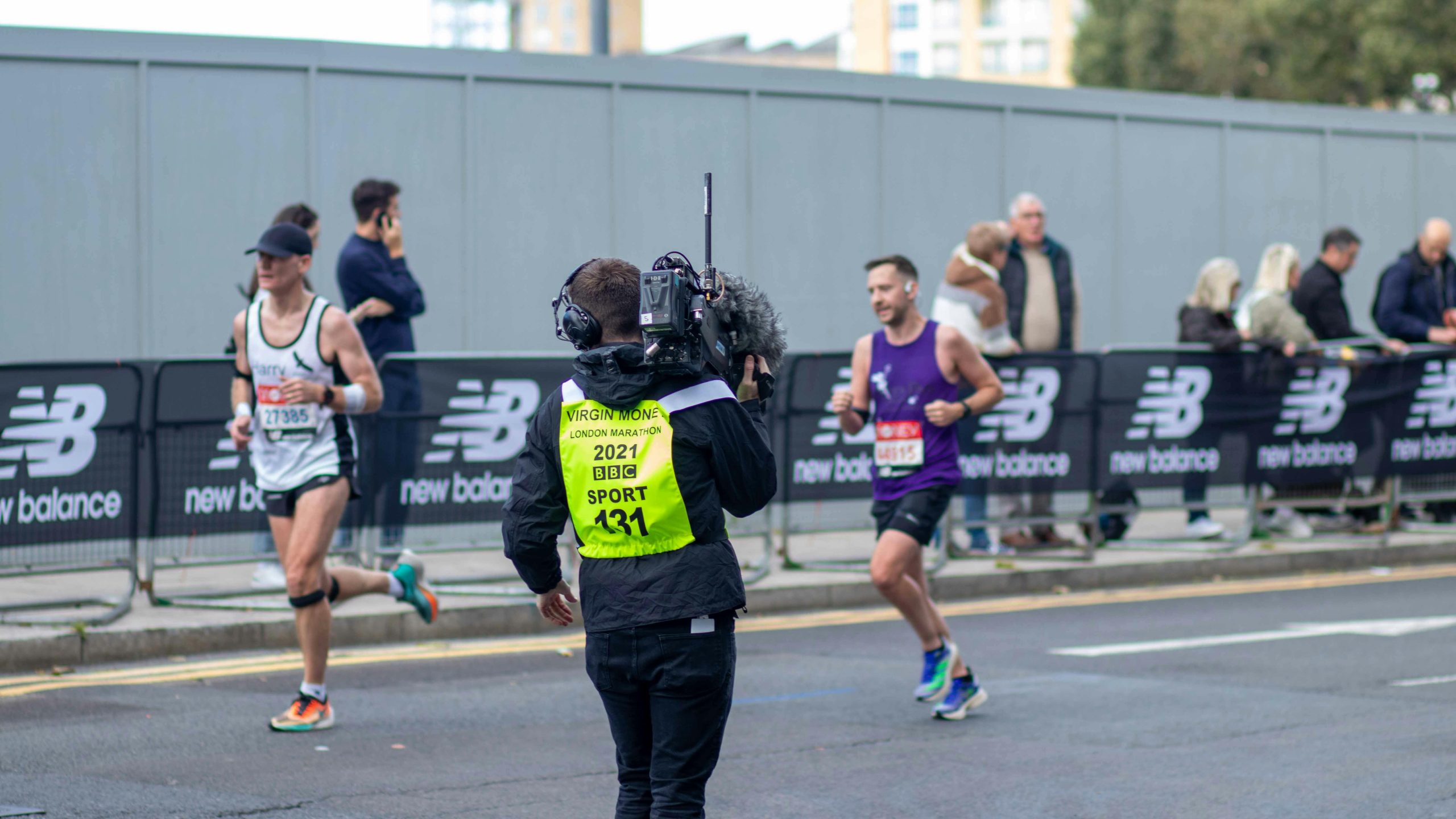We often get called cold but every year during the London marathon we are the friendliest , life affirming people around.