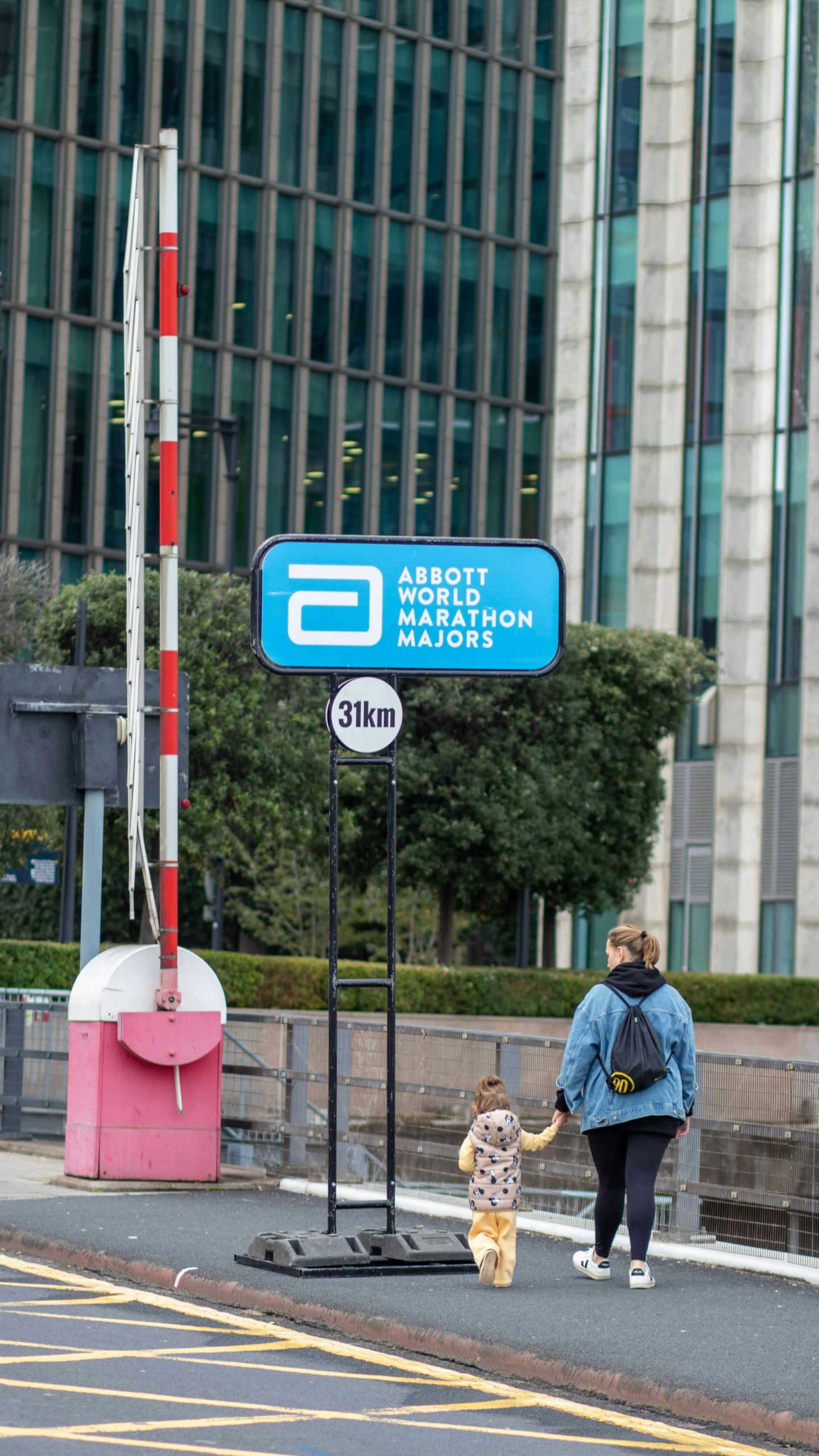 London Marathon Sign – “Do it for the women who weren’t legally allowed”