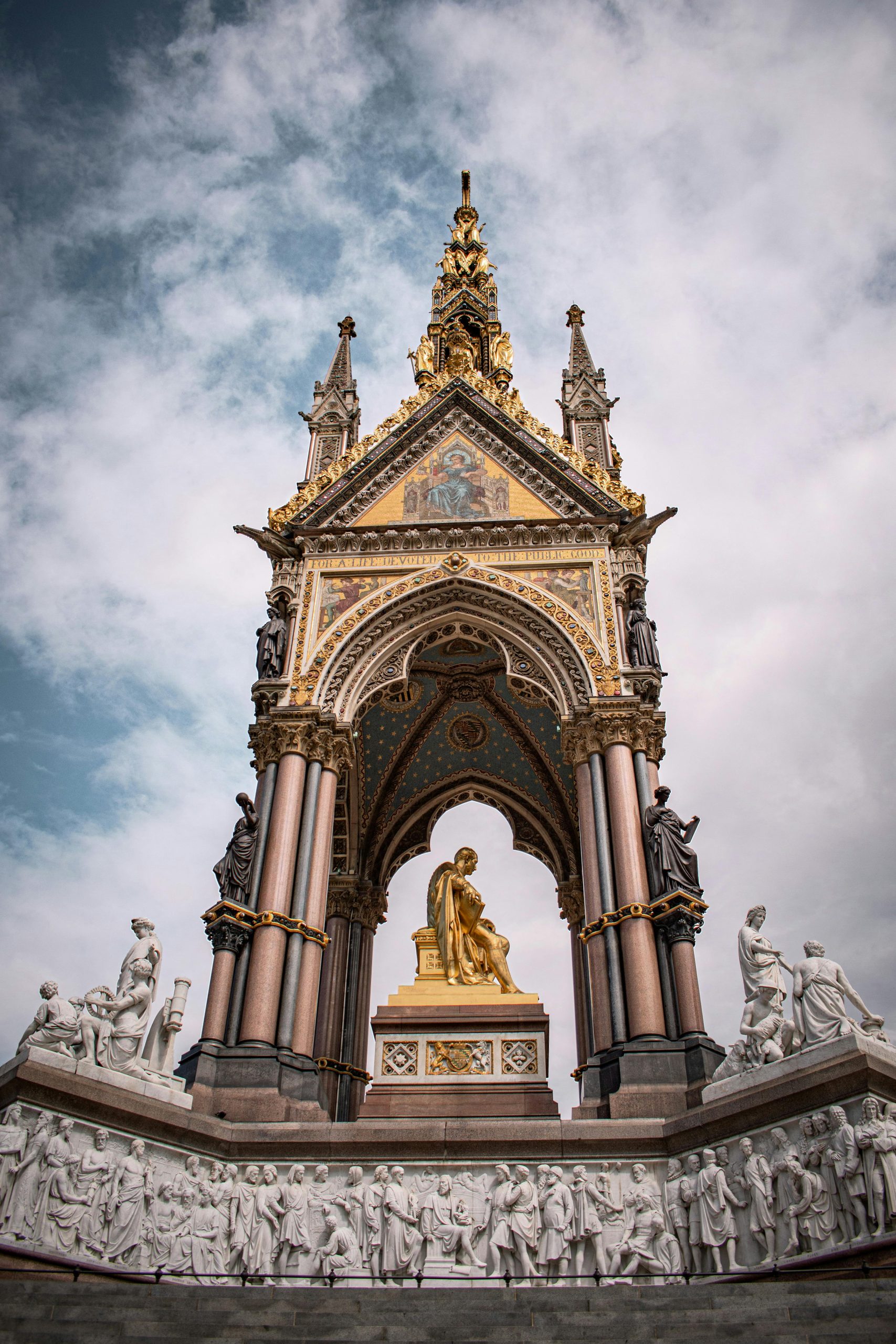 Empty Albert Memorial today