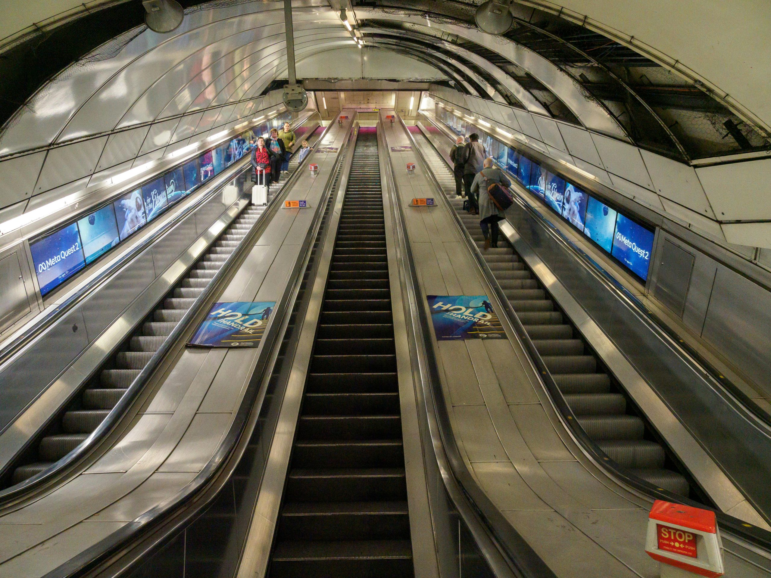 Something massive going down at Farringdon station