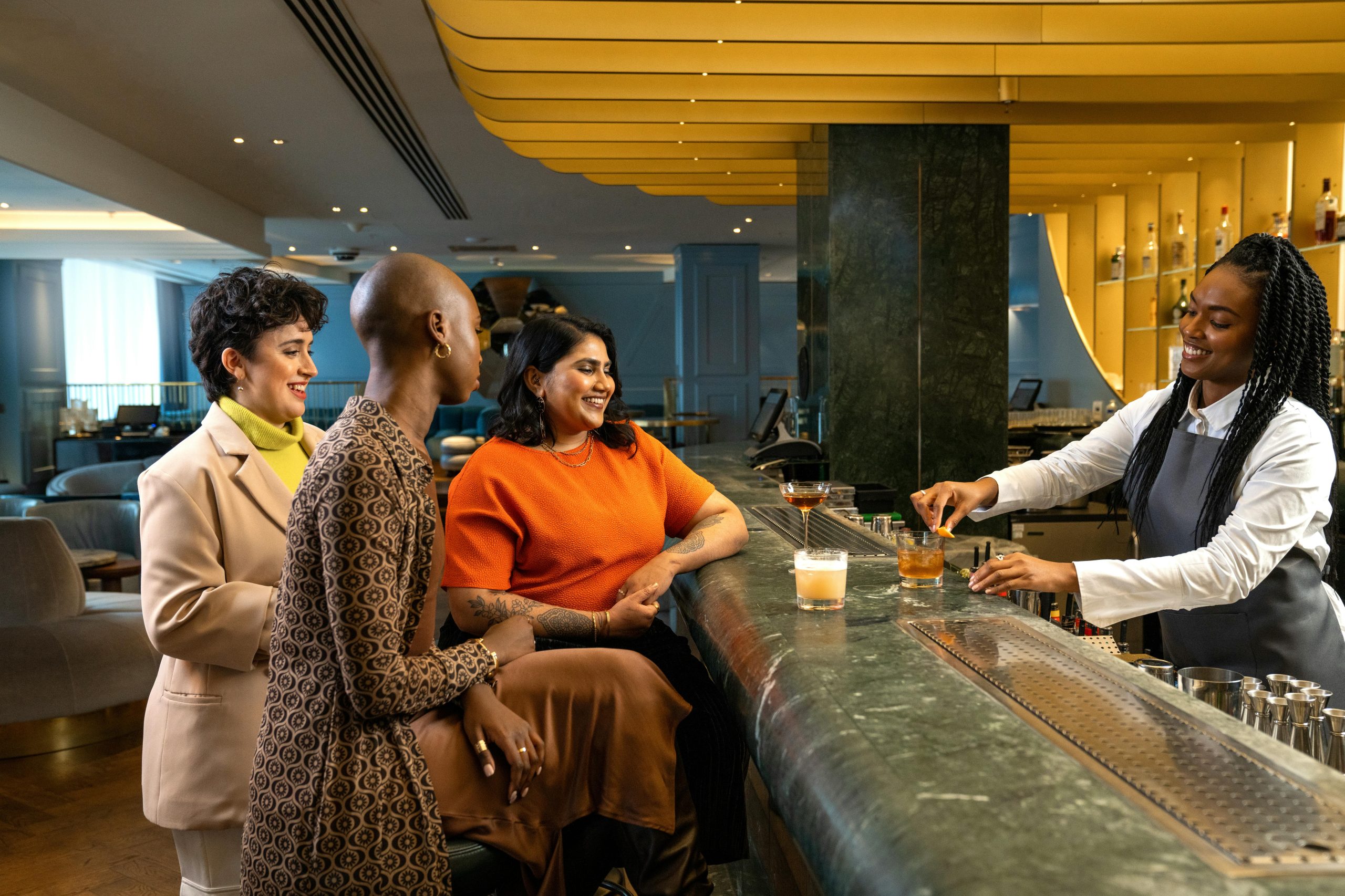 What hotel bars in London are great even if you’re not staying there?