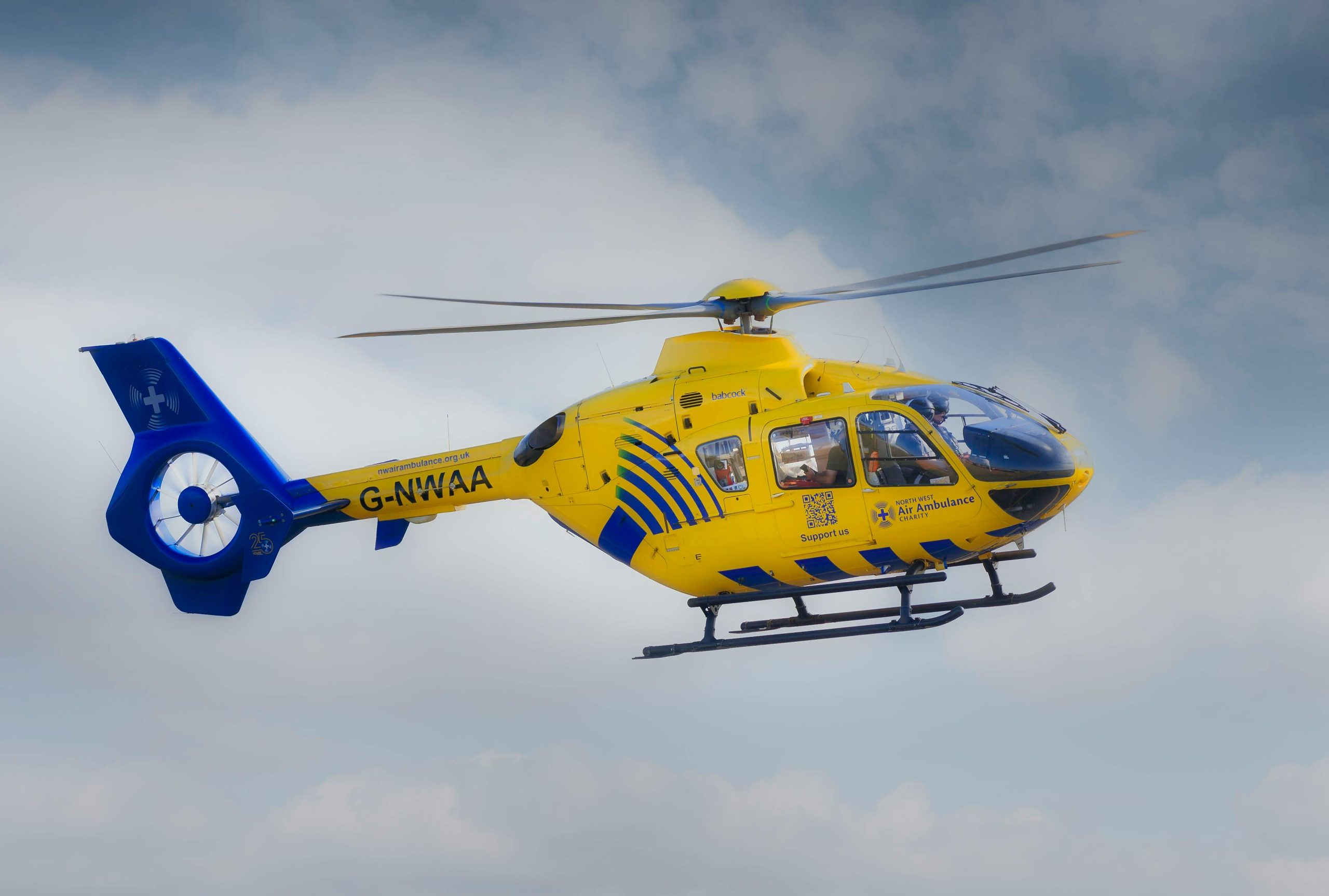 Has anyone flown in the London air ambulance?