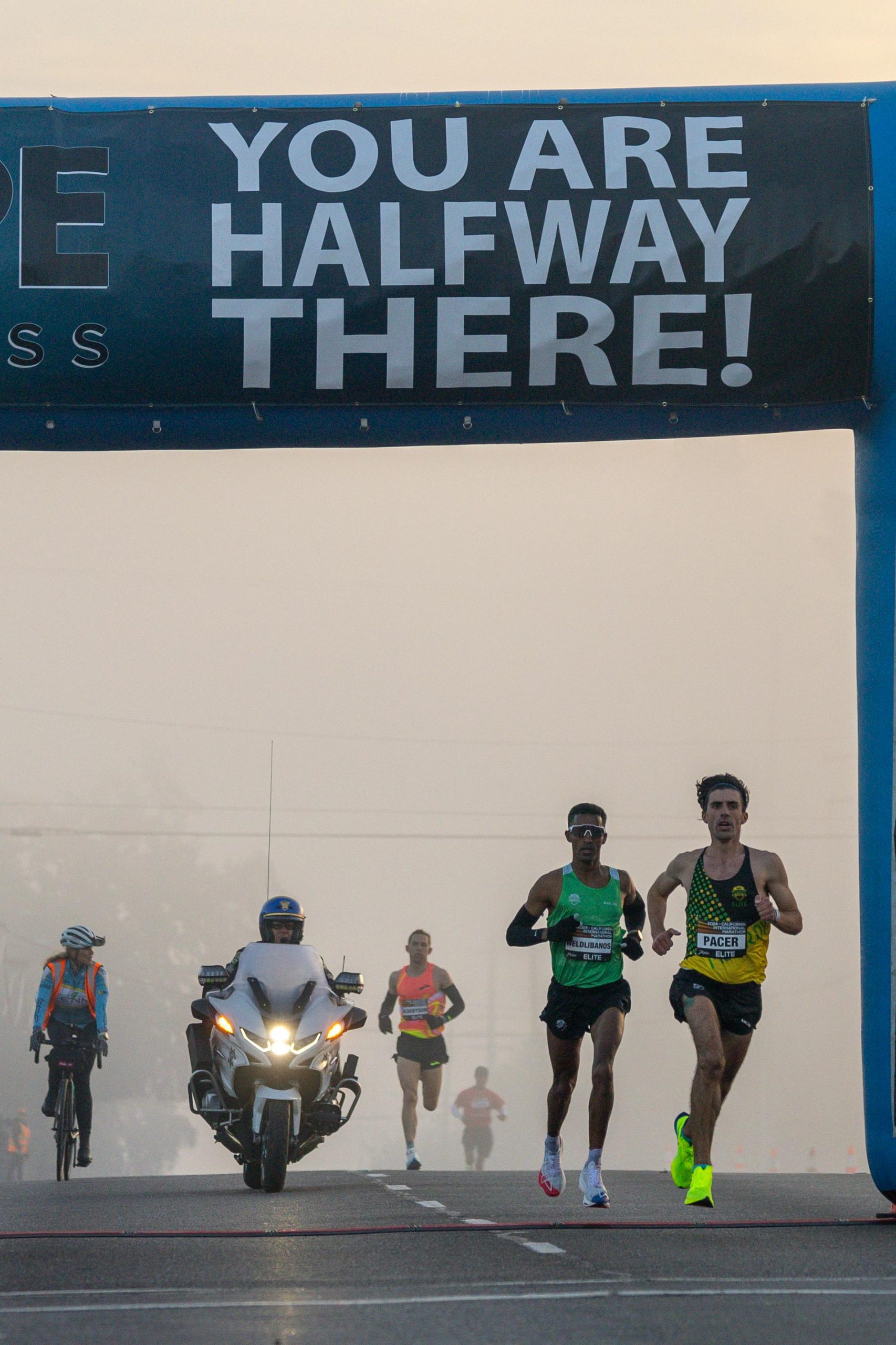 Marathon Runners at 2am