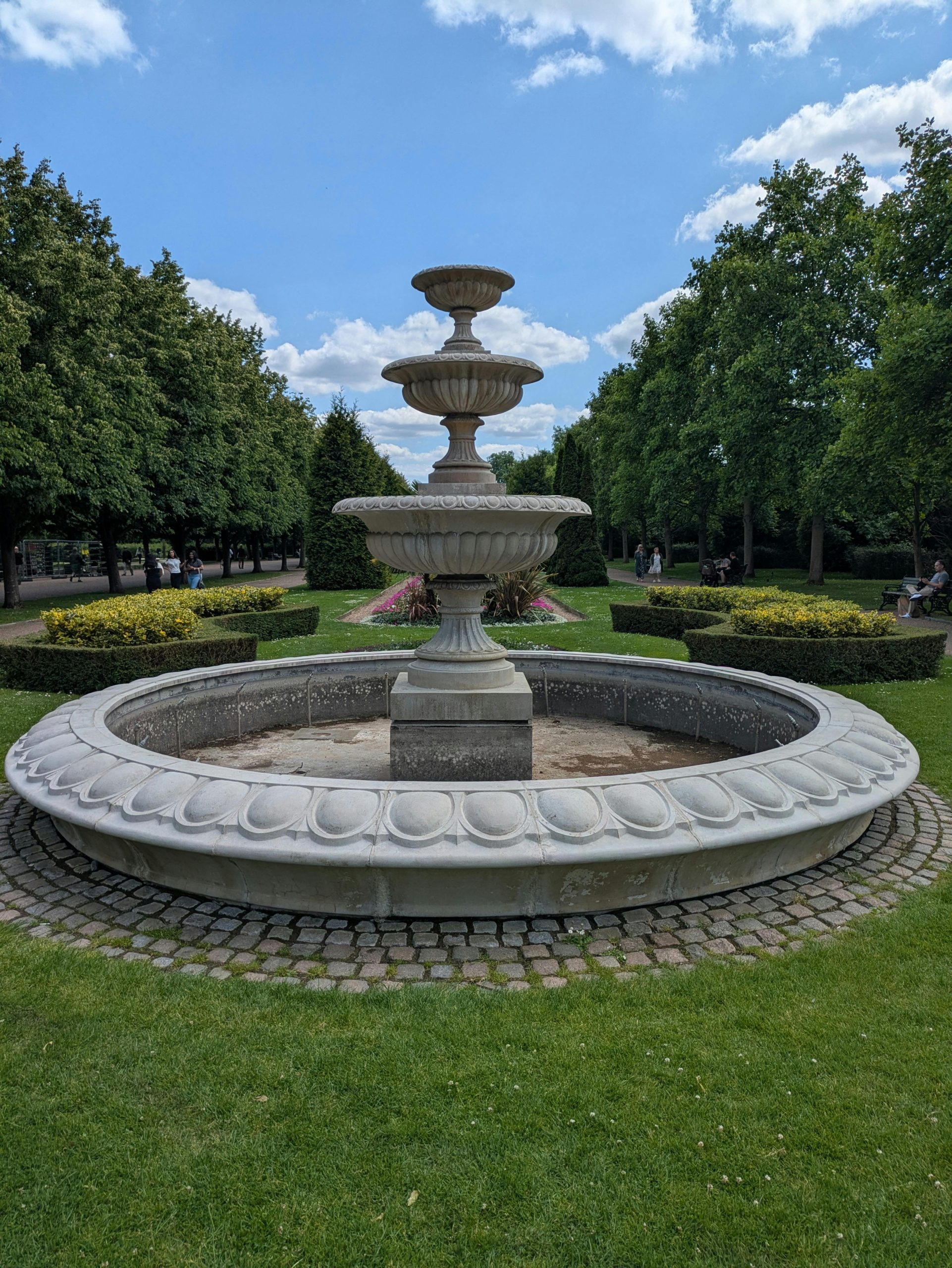 The Queen Elizabeth II Garden in Regents Park