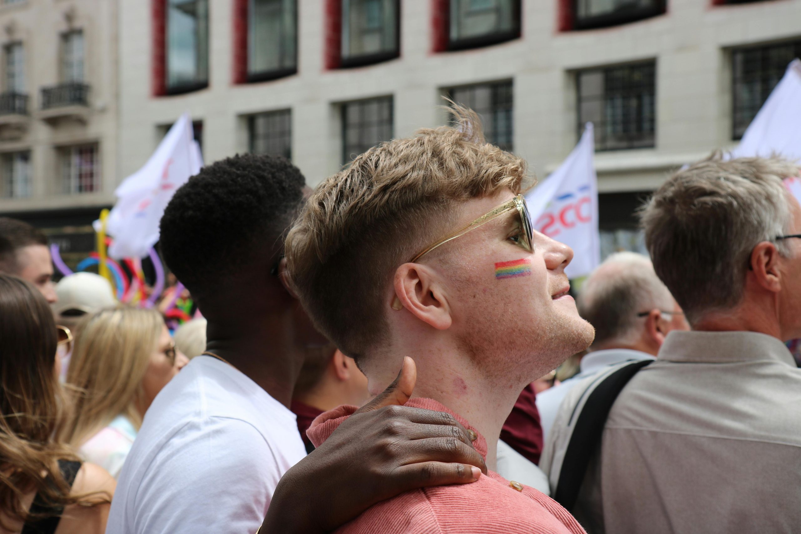 Shoulder to Shoulder marching in the Pride in London parade this July