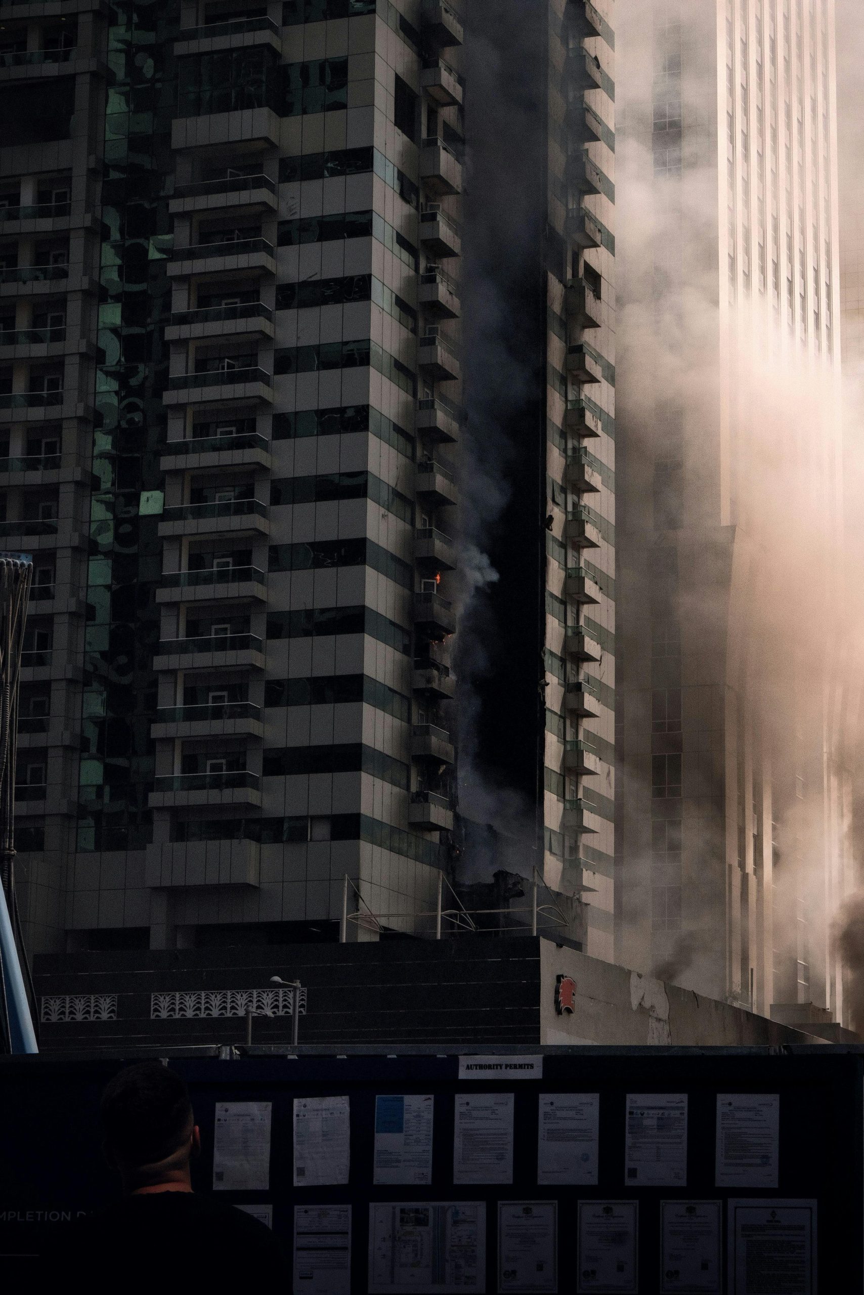 Fire breaks out in building near synagogue in North London