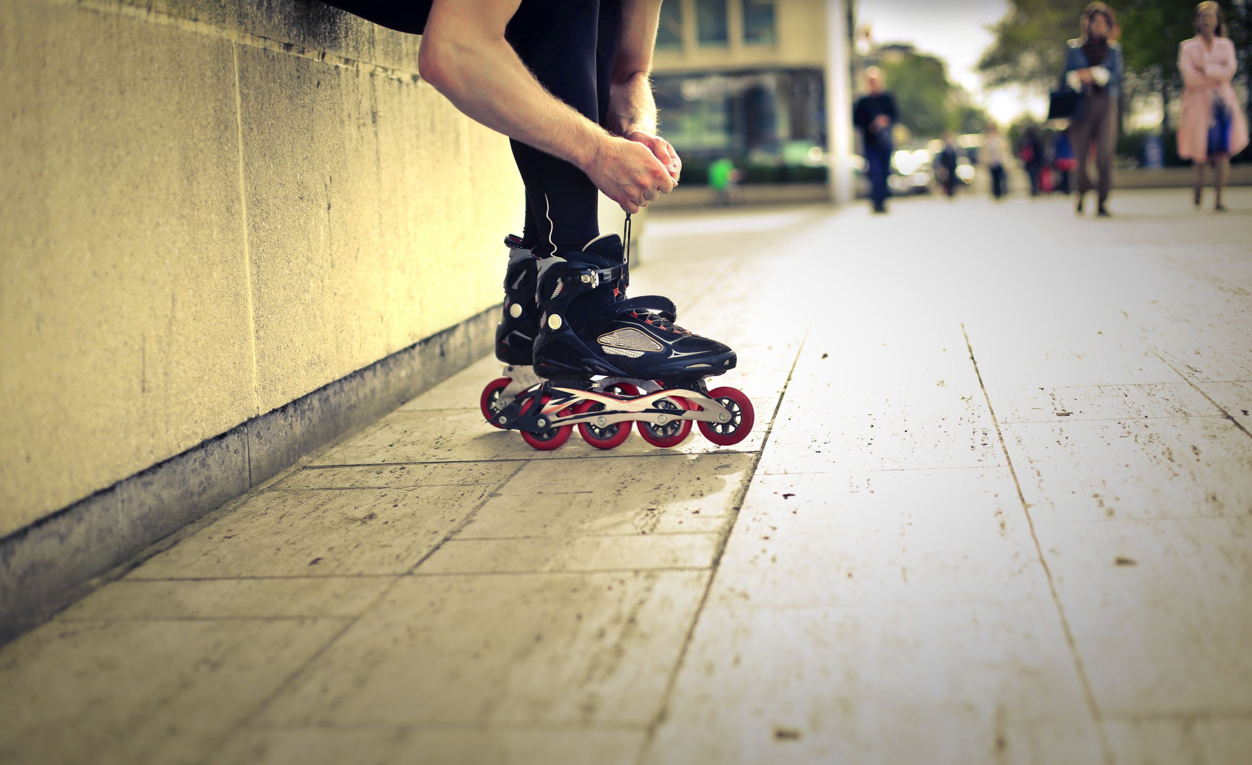 Beginner friendly parks to inline skate in London?