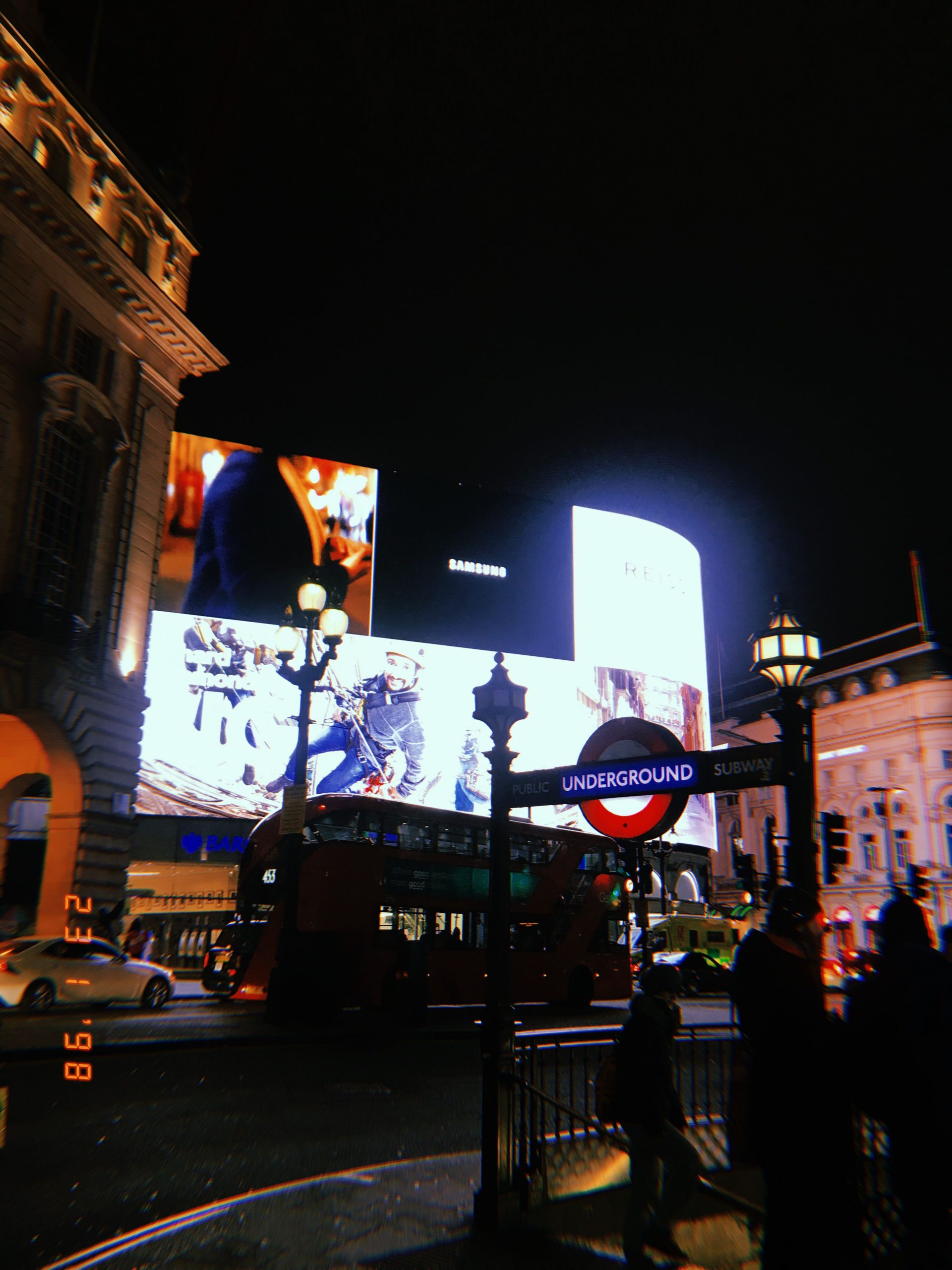 What encounters have you had with celebrities in London?