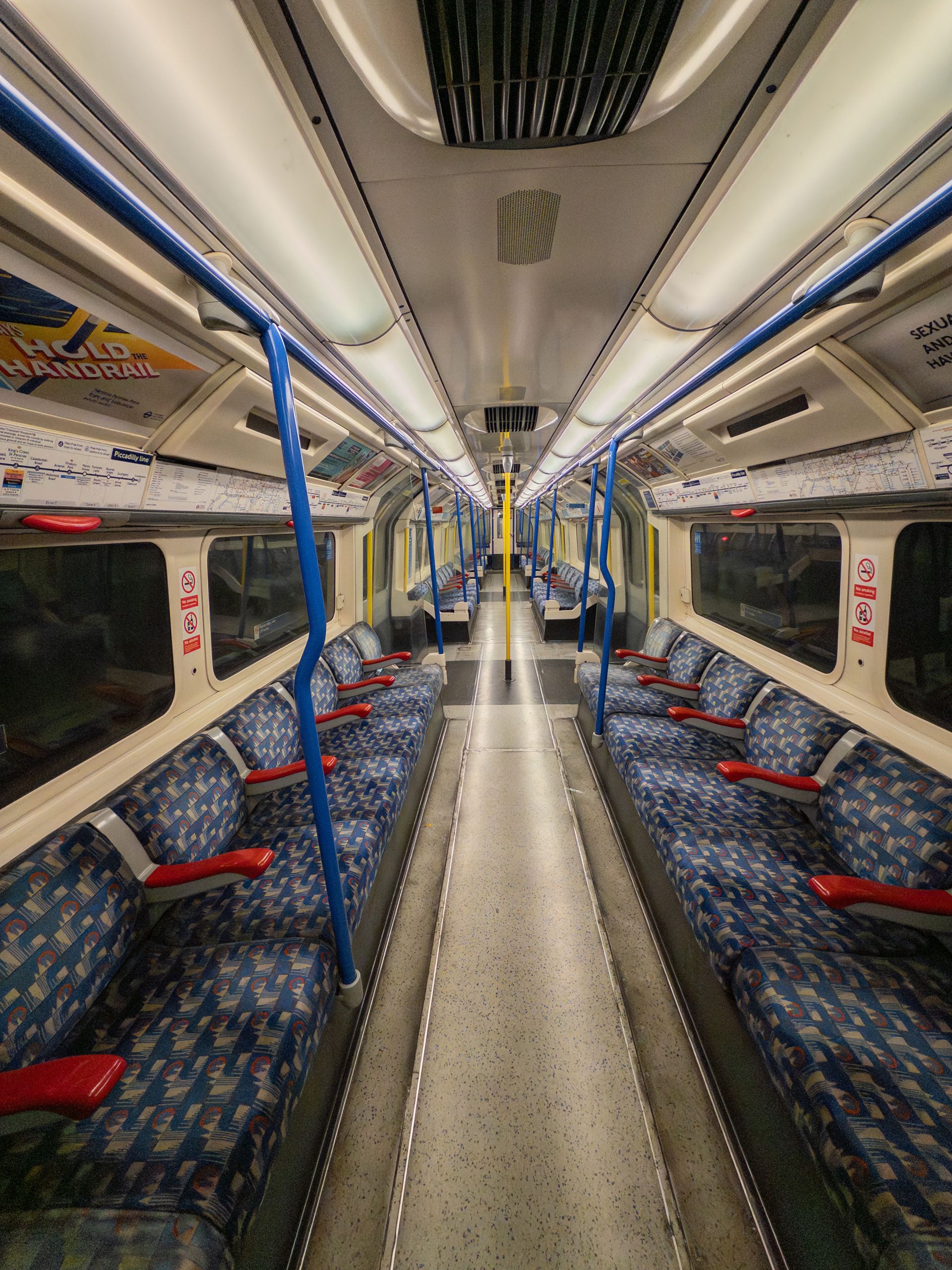 Why are the seats on the tube fabric and not metal?