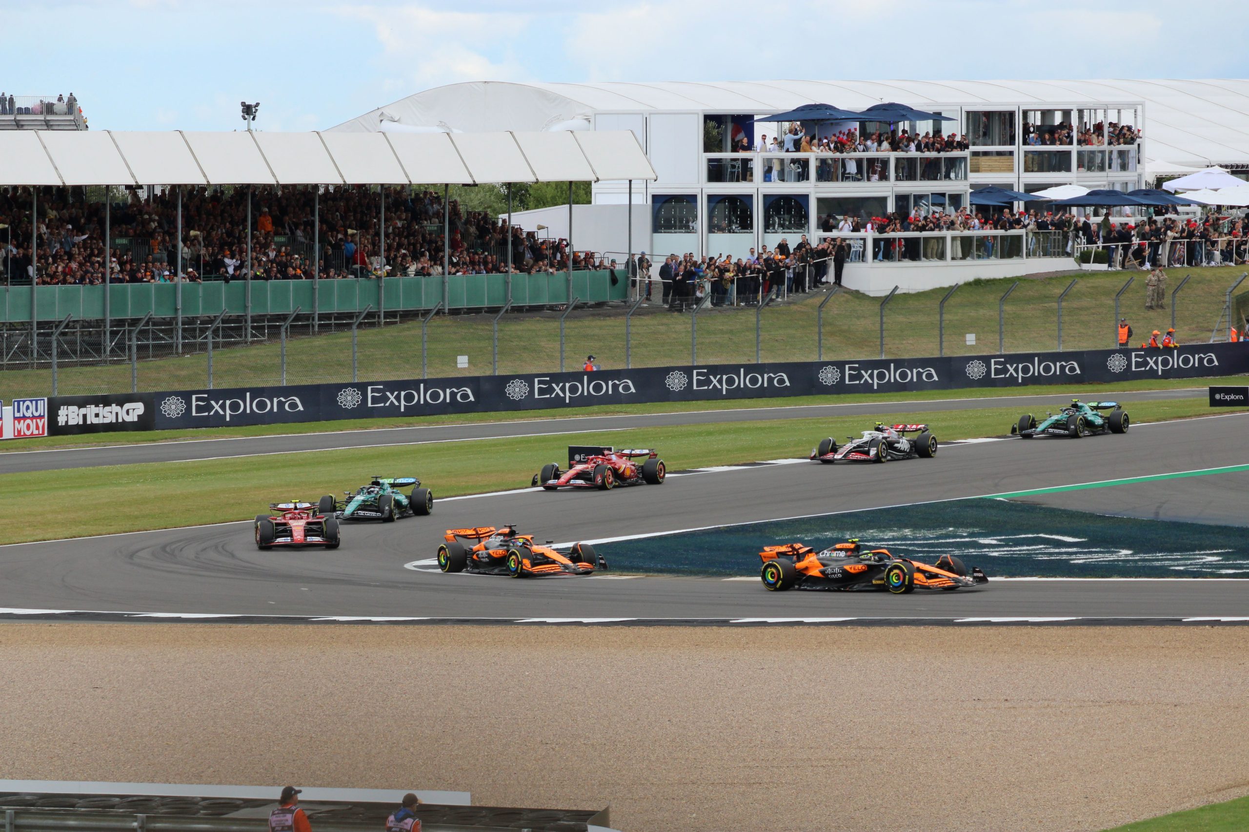 Somewhere chill to watch Silverstone